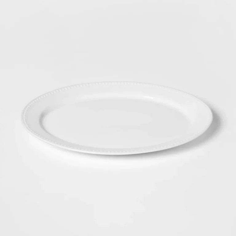 White Oval Platter