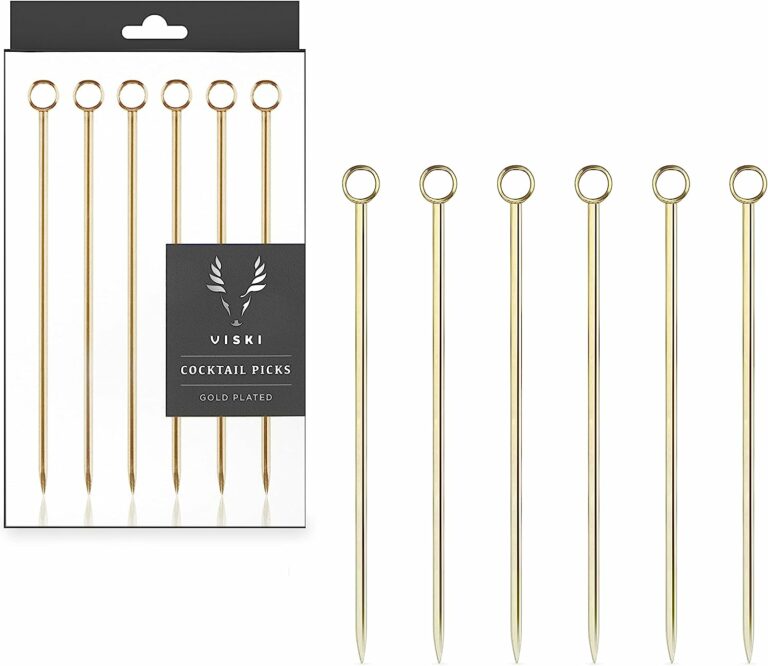 Viski Gold Cocktail Picks